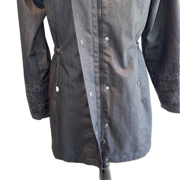 Helly Hansen prima loft woman winter jacket, size Small, 3/4, dark grey coat - Picture 7 of 14